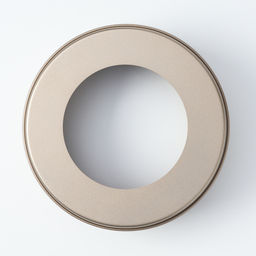 Форма для выпечки Доляна «Круг. Рэнди», 21.5×6.5 см, антипригарное покрытие, разъёмная, золотая