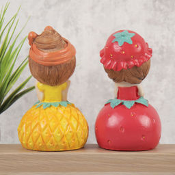 Фигурка Клубника/Ананас висячие ножки 2 штуки набор 21 см / 9619 /уп 60/ - Галеонтрейд фото 4