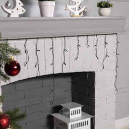 Гирлянда Бахрома 1.8?0.5 м, IP20, тёмная нить, 48 LED, свечение мульти, 8 режимов, 220 В - Luazon lighting фото 4