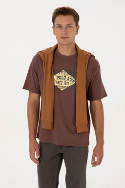 Erkek Kahverengi Ti__rt - U.s. polo assn фото 3