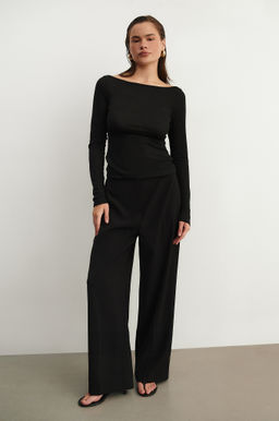 Лонгслив из трикотажа приталенного силуэта - Mollis фото 2