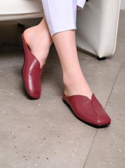 Мюли 1007.тунит205bl.Гнилая вишня