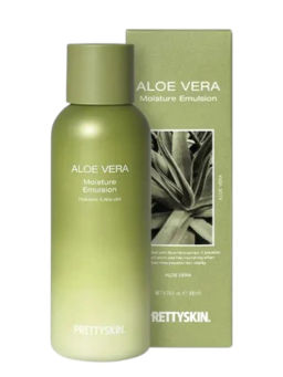 Aloe Vera Moisture Emulsion - Увлажняющая эмульсия для лица с экстрактом алоэ вера, 180 мл