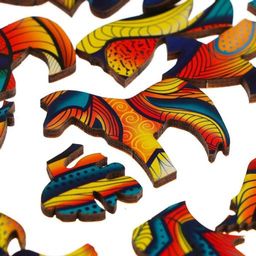 Пазл фигурный Царский тигр - Puzzle фото 5