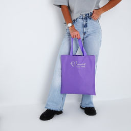 Сумка-шопер Dreams come true, блёстки, без молнии, без подкладки, цвет сиреневый