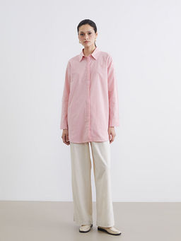 Dokulu Kad?n G?mlek Tunik