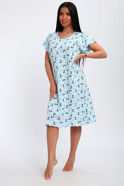 Сорочка женская (01064 синий) - Плиона фото 6