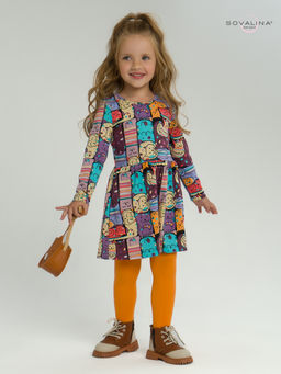 Платье Эля коты в горошек - Sovalina фото 16