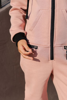 Комбинезон утепленный TRAVEL, пудра - Inzibe фото 10