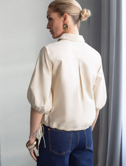 D29.264 Блузка женская светло-бежевый