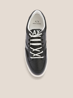 Мужские кеды ARMANI EXCHANGE Артикул 4359013, черный