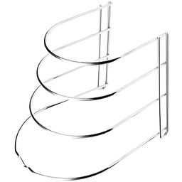 _Подставка для сковород хром (23,5*23*27см), арт. АЛТ128С