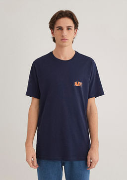 Mavi Logo Bask?l? Lacivert Ti??rt фото 5