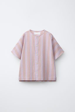CAMISA RAYAS / Rosa / Malva - Zara фото 3