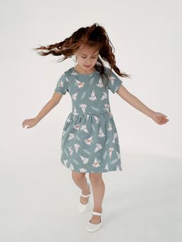 Платье Лето зайки полынь - Sovalina фото 2