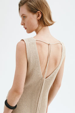 Vestido en punto de canal? con lazada - H&m фото 6