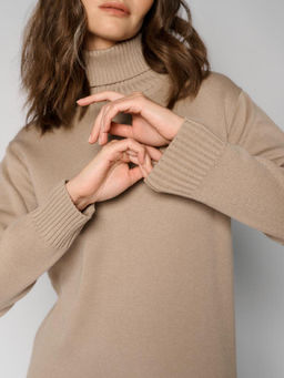 Платье женское 12411-55003 taupe - Eleganzza фото 4