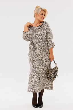 Костюм Anastasia 1158 платина (анималистический принт) фото 3