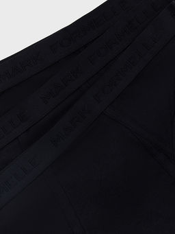 Трусики бразилиана черные в наборе, 3 шт - Mark formelle фото 10