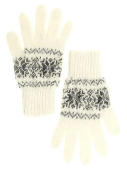 Перчатки женские "Орнамент с зигзагом" 5318-1