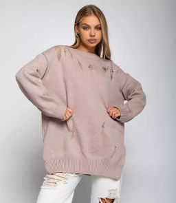 Джемпер #КТ802 (8), бежевый