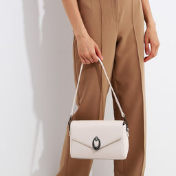 Сумка-мессенджер на молнии, цвет белый - Simaland фото 4