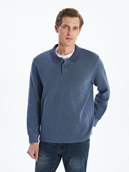 Polo Yaka Erkek Triko Kazak