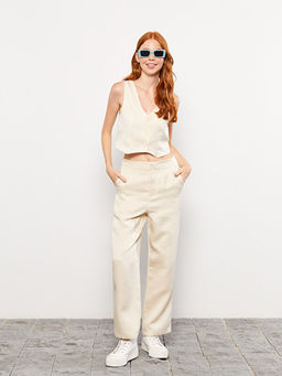 Normal Bel Standart Fit Kad?n Pantolon