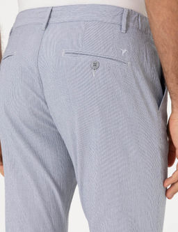 A__k Mavi Slim Fit Gofreli Beli Ba_c_kl_ Spor Pantolon - Cacharel фото 6