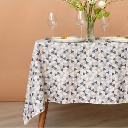 Скатерть Этель Треугольники 149х180 см, 80% хл, 20% пэ, сатин 110 г/м2