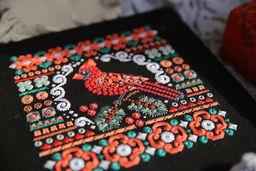 Набор для вышивания PANNA SH-7261 Красный кардинал 16.5 х 17 см