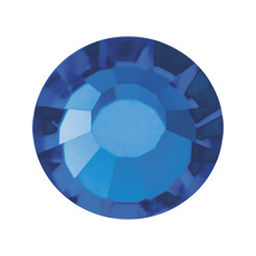 Страз клеевой PRECIOSA 438-11-612 i SS08 цветн. 2.4 мм стекло 144 шт в пакете т.голубой (capri blue 60310)