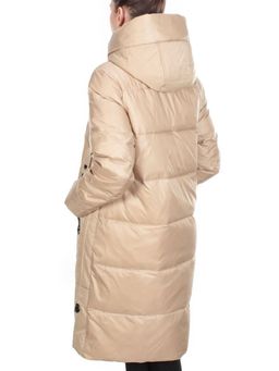 2211 BEIGE Пальто зимнее женское LYDIA (200 гр. холлофайбер) - Fashion фото 4