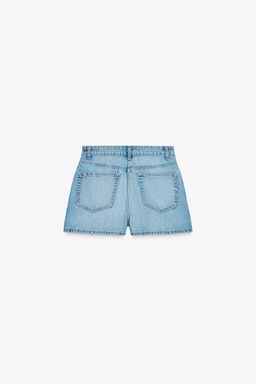 TRF DENIM SKORT - Zara фото 15
