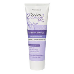 Modum DOUBLE COLLAGEN PRO Крем-флюид для лица и зоны декольте Моделирующий, 75г (B150-204)