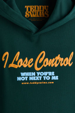 Sudadera estampada con capucha Loose Fit - H&m фото 10