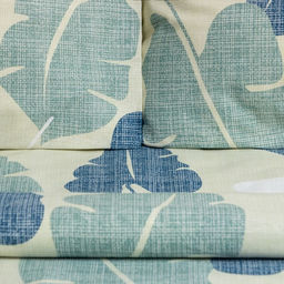 Постельное бельё Этель евро Листья нимфеи 200х217 см, 220х240 см,70х70 см -2 шт  фото 2