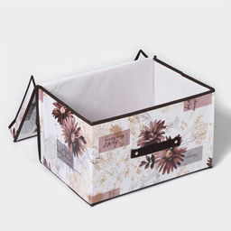 Короб для хранения с крышкой Доляна «Астра», 40×30×25 см