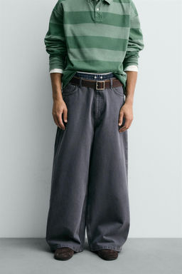 LIMITED EDITION WIDE-LEG TROUSERS - Zara фото 11