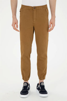 Мужские брюки из плотной ткани светло-хаки - U.s. polo assn фото 2