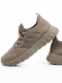 03-TEX-D01-06 KHAKI Кроссовки летние мужские (текстиль)