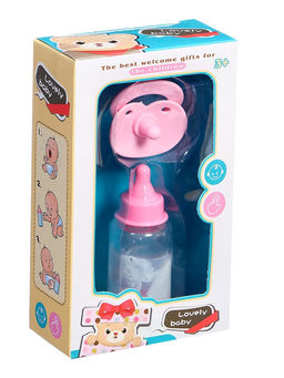 УЦЕНКА Набор аксессуаров для пупса: бутылочка, пустышка, (некачественная жидкость в бутылочке)