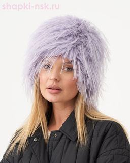 Люси экомех страус Кубанка женская флис (56-57)