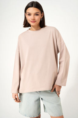 Женский лонгслив оверсайз Happyfox