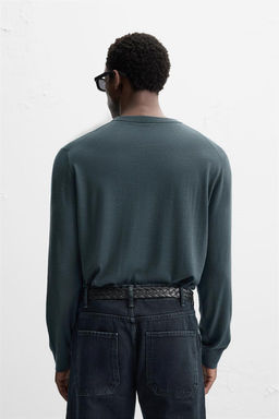 LIGHTWEIGHT 100% WOOL SWEATER - Zara фото 7