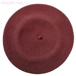 Берет фетр без отделки 11 Берет женский (56-58)