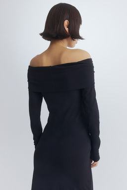 MAMA Vestido off-the-shoulder - H&m фото 5