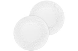 Набор тарелок для закуски 2 пр. 23*23*2,5 см "Райский сад"