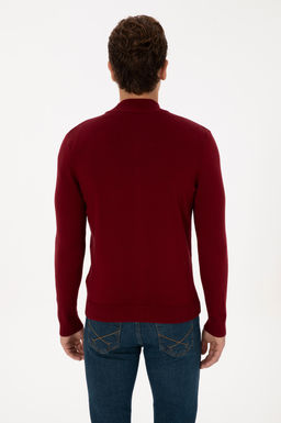 Erkek Bordo Basic Triko H_rka - U.s. polo assn фото 5