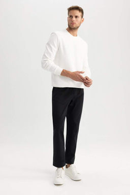 Прямые флисовые брюки Jogger - Defacto фото 5